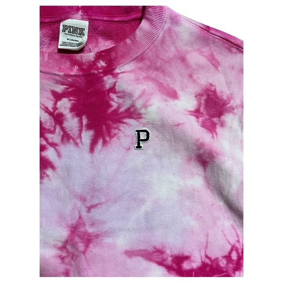 PINK Victoria's Secret Fuchsia Tie-Dye Top - Picture 5 of 15